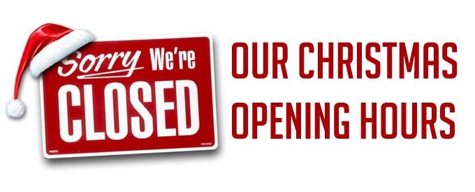 We're closed for Christmas We're closed for Christmas